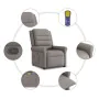 Sillón de masaje reclinable de tela gris taupé de , Sillones - Ref: Foro24-4015653, Precio: 224,81 €, Descuento: %