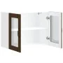 Armario pared cocina puerta de cristal Lucca roble marrón de , Armarios de cocina - Ref: Foro24-853854, Precio: 82,90 €, Desc...
