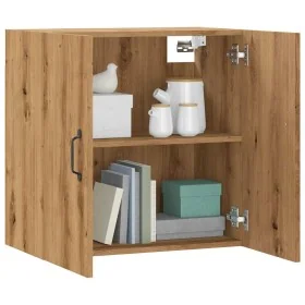 Armario de pared madera de ingeniería roble artisan 60x31x60 cm by , Lockers and storage cabinets - Ref: Foro24-857072, Price...