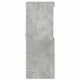 Aparador de madera contrachapada gris hormigón 81x37x100 cm de , Taquillas y armarios de almacenamiento - Ref: Foro24-3318620...