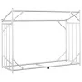 Leñero cubierta lluvia 151x60,5x110,5 cm acero galvanizado de , Bolsas y soportes de leña - Ref: Foro24-4104941, Precio: 76,1...