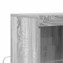 Aparador madera de ingeniería gris sonoma 81x37x100 cm de , Taquillas y armarios de almacenamiento - Ref: Foro24-3318622, Pre...