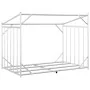 Leñero cubierta lluvia 150,5x100,5x110,5 cm acero galvanizado de , Bolsas y soportes de leña - Ref: Foro24-4104943, Precio: 9...