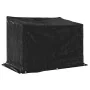 Leñero cubierta lluvia 150,5x100,5x110,5 cm acero galvanizado de , Bolsas y soportes de leña - Ref: Foro24-4104943, Precio: 9...