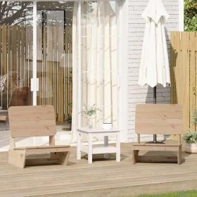 Sillas de jardín 2 uds madera maciza pino 60x64x70,5 cm von , Gartenstühle - Ref: Foro24-859312, Preis: 115,13 €, Rabatt: %
