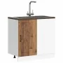 Mueble bajo fregadero Lucca madera contrachapada madera antigua de , Armarios de cocina - Ref: Foro24-854316, Precio: 94,43 €...