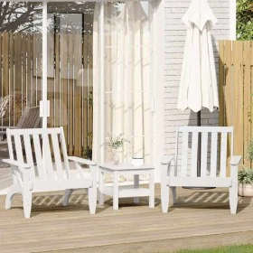 Sillas de jardín adirondack 2 uds blanco 75x77x77 cm de , Sillas de jardín - Ref: Foro24-859333, Precio: 146,91 €, Descuento: %