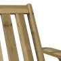 Silla adirondack de jardín madera de pino impregnada 75x77x77cm de , Sillas de jardín - Ref: Foro24-859331, Precio: 85,12 €, ...
