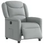 Sillón reclinable eléctrico tela gris claro de , Sillones - Ref: Foro24-3303174, Precio: 246,44 €, Descuento: %