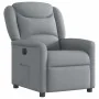 Sillón reclinable eléctrico tela gris claro de , Sillones - Ref: Foro24-3303174, Precio: 246,44 €, Descuento: %