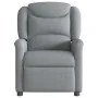 Sillón reclinable eléctrico tela gris claro de , Sillones - Ref: Foro24-3303174, Precio: 246,44 €, Descuento: %