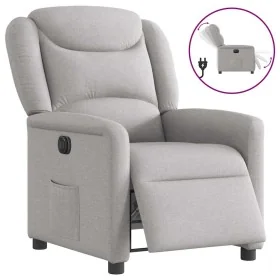Sillón reclinable eléctrico de tela gris nube von , Sessel - Ref: Foro24-3303183, Preis: 240,44 €, Rabatt: %
