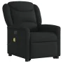 Sillón de masaje eléctrico reclinable elevable tela negro de , Sillones - Ref: Foro24-3303226, Precio: 345,70 €, Descuento: %