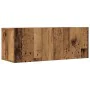 Conjunto de mueble de TV 7 piezas montado la pared madera vieja de , Muebles TV - Ref: Foro24-3329211, Precio: 236,66 €, Desc...