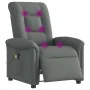 Sillón reclinable de masaje eléctrico tela gris oscuro de , Sillones - Ref: Foro24-3303245, Precio: 246,53 €, Descuento: %