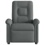Sillón reclinable de masaje eléctrico tela gris oscuro de , Sillones - Ref: Foro24-3303245, Precio: 246,53 €, Descuento: %