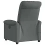 Sillón reclinable de masaje eléctrico tela gris oscuro de , Sillones - Ref: Foro24-3303245, Precio: 246,53 €, Descuento: %