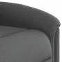 Sillón reclinable de masaje eléctrico tela gris oscuro de , Sillones - Ref: Foro24-3303245, Precio: 246,53 €, Descuento: %