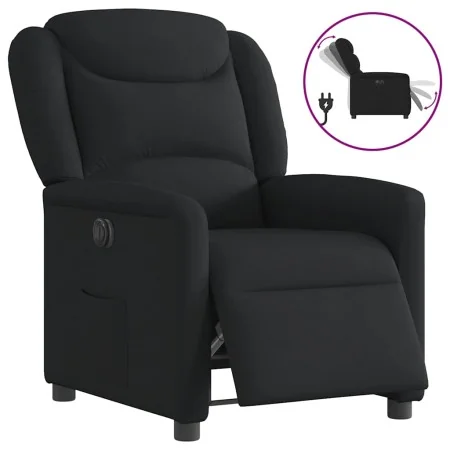 Sillón reclinable eléctrico de tela negro von , Sessel - Ref: Foro24-3303176, Preis: 240,44 €, Rabatt: %