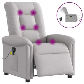 Sillón reclinable de masaje eléctrico tela gris nube von , Sessel - Ref: Foro24-3303253, Preis: 261,55 €, Rabatt: %