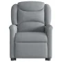 Sillón de masaje eléctrico reclinable elevable tela gris claro de , Sillones - Ref: Foro24-3303224, Precio: 345,95 €, Descuen...