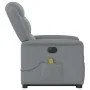Sillón de masaje eléctrico reclinable elevable tela gris claro de , Sillones - Ref: Foro24-3303224, Precio: 345,95 €, Descuen...