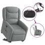 Sillón de masaje eléctrico reclinable elevable tela gris claro de , Sillones - Ref: Foro24-3303224, Precio: 345,95 €, Descuen...