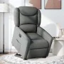 Sillón reclinable elevable de tela gris oscuro de , Sillones - Ref: Foro24-3303195, Precio: 276,52 €, Descuento: %