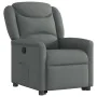 Sillón reclinable elevable de tela gris oscuro de , Sillones - Ref: Foro24-3303195, Precio: 276,52 €, Descuento: %