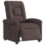 Sillón reclinable eléctrico tela marrón oscuro de , Sillones - Ref: Foro24-3303239, Precio: 236,34 €, Descuento: %