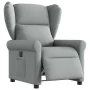 Sillón reclinable eléctrico tela gris claro de , Sillones - Ref: Foro24-3303354, Precio: 247,14 €, Descuento: %