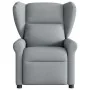 Sillón reclinable eléctrico tela gris claro de , Sillones - Ref: Foro24-3303354, Precio: 247,14 €, Descuento: %