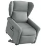 Sillón eléctrico reclinable elevable de tela gris claro de , Sillones - Ref: Foro24-3303394, Precio: 330,33 €, Descuento: %