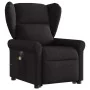 Sillón de masaje eléctrico reclinable elevable tela negro de , Sillones - Ref: Foro24-3303406, Precio: 347,17 €, Descuento: %