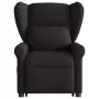 Sillón de masaje eléctrico reclinable elevable tela negro de , Sillones - Ref: Foro24-3303406, Precio: 347,17 €, Descuento: %