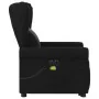 Sillón de masaje eléctrico reclinable elevable tela negro de , Sillones - Ref: Foro24-3303406, Precio: 347,17 €, Descuento: %
