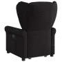 Sillón de masaje eléctrico reclinable elevable tela negro de , Sillones - Ref: Foro24-3303406, Precio: 347,17 €, Descuento: %