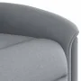 Sillón de masaje reclinable de pie de tela gris claro de , Sillones - Ref: Foro24-3303264, Precio: 295,53 €, Descuento: %