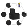 Sillón reclinable de masaje elevable tela negro von , Sessel - Ref: Foro24-3303266, Preis: 296,43 €, Rabatt: %