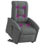 Sillón de masaje eléctrico reclinable elevable tela gris oscuro de , Sillones - Ref: Foro24-3303285, Precio: 330,21 €, Descue...