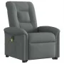 Sillón de masaje eléctrico reclinable elevable tela gris oscuro de , Sillones - Ref: Foro24-3303285, Precio: 330,21 €, Descue...