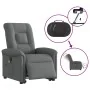 Sillón de masaje eléctrico reclinable elevable tela gris oscuro de , Sillones - Ref: Foro24-3303285, Precio: 330,21 €, Descue...