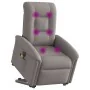 Sillón de masaje eléctrico reclinable elevable tela taupé de , Sillones - Ref: Foro24-3303291, Precio: 346,97 €, Descuento: %