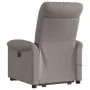 Sillón de masaje eléctrico reclinable elevable tela taupé de , Sillones - Ref: Foro24-3303291, Precio: 346,97 €, Descuento: %
