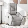 Sillón de masaje eléctrico reclinable elevable tela gris nube by , Armchairs - Ref: Foro24-3303293, Price: 345,29 €, Discount: %