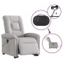 Sillón de masaje eléctrico reclinable elevable tela gris nube by , Armchairs - Ref: Foro24-3303293, Price: 345,29 €, Discount: %