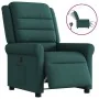 Sillón reclinable eléctrico tela verde oscuro de , Sillones - Ref: Foro24-3303300, Precio: 245,25 €, Descuento: %