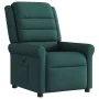 Sillón reclinable eléctrico tela verde oscuro de , Sillones - Ref: Foro24-3303300, Precio: 245,25 €, Descuento: %