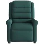 Sillón reclinable eléctrico tela verde oscuro de , Sillones - Ref: Foro24-3303300, Precio: 245,25 €, Descuento: %