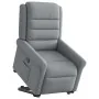 Sillón reclinable elevable de tela gris claro de , Sillones - Ref: Foro24-3303314, Precio: 292,08 €, Descuento: %